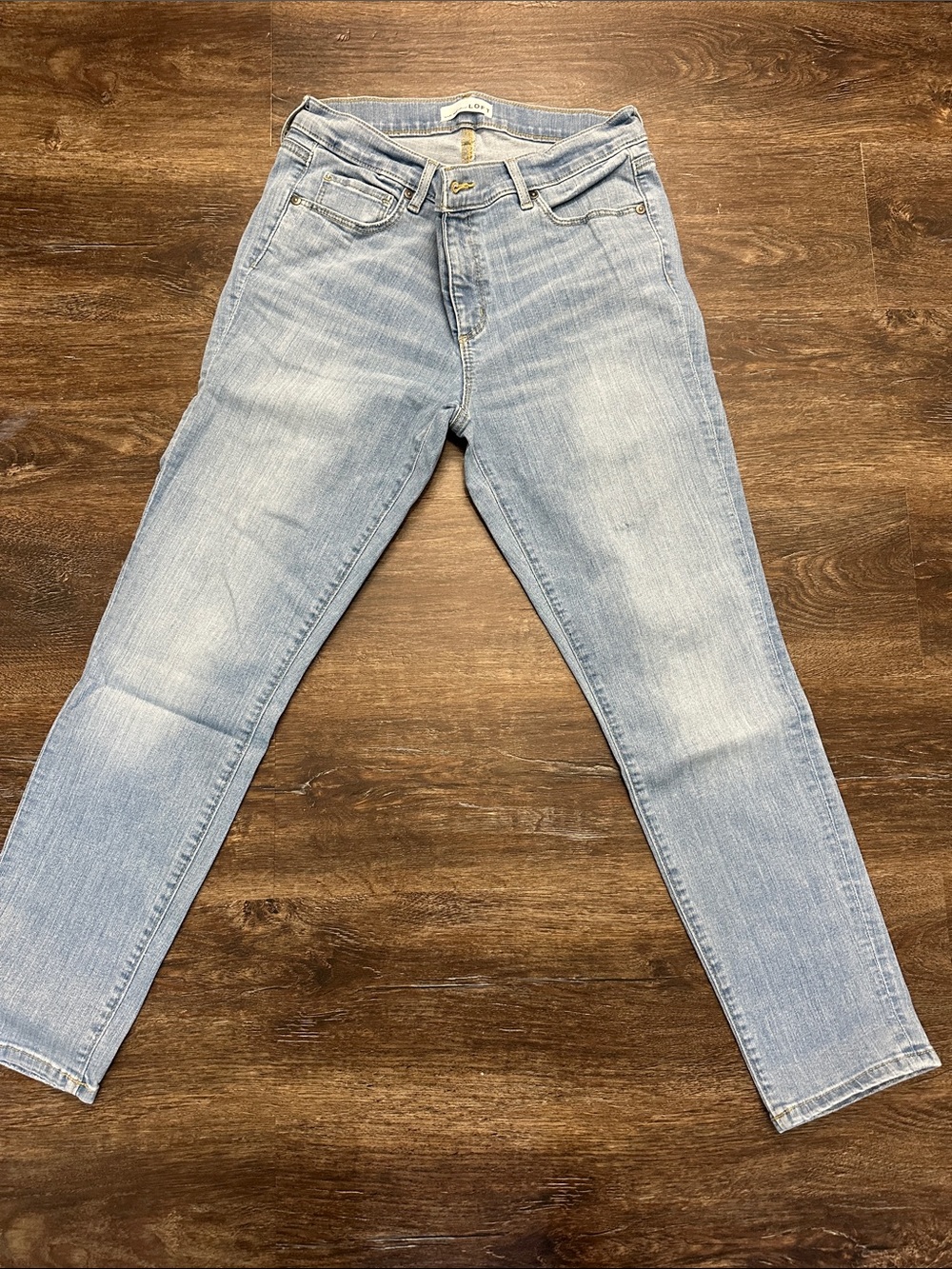LOFT Light Blue Skinny Jeans - Slim Fit